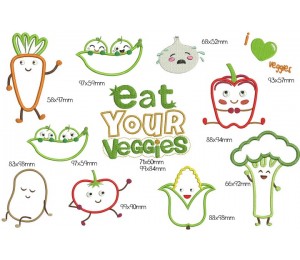 Stickdatei - Paprika